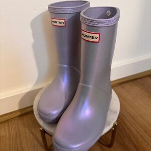 Hunter Nebula rain boots kids 12